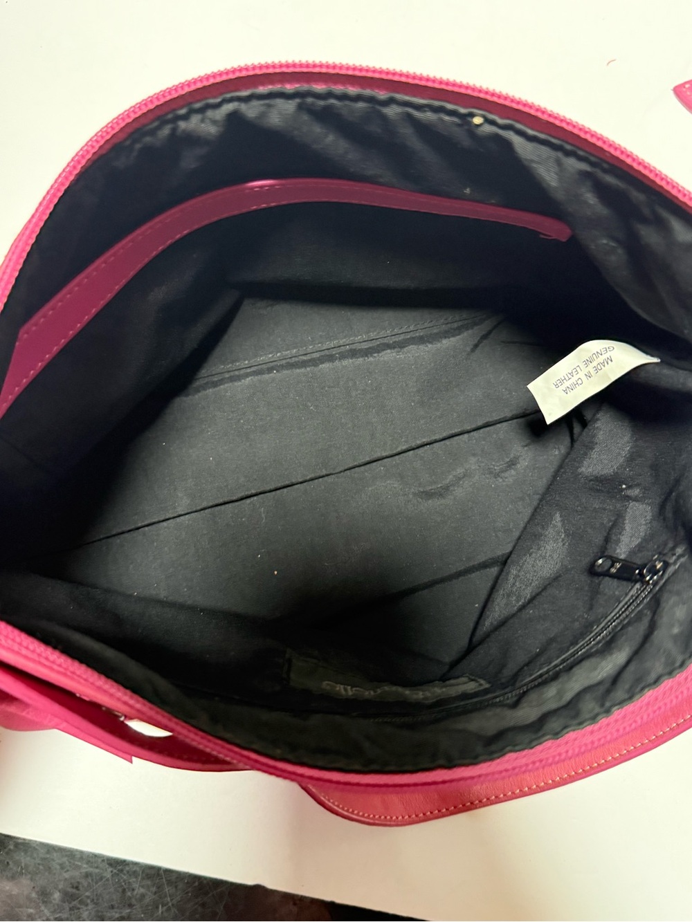 Tignanello pink leather bag - Picture 7 of 11